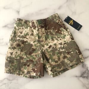 Oshkosh camo cargo shorts green brown
